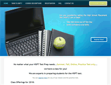 Tablet Screenshot of hstestprep.org
